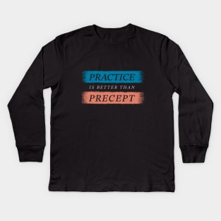 Practice Kids Long Sleeve T-Shirt